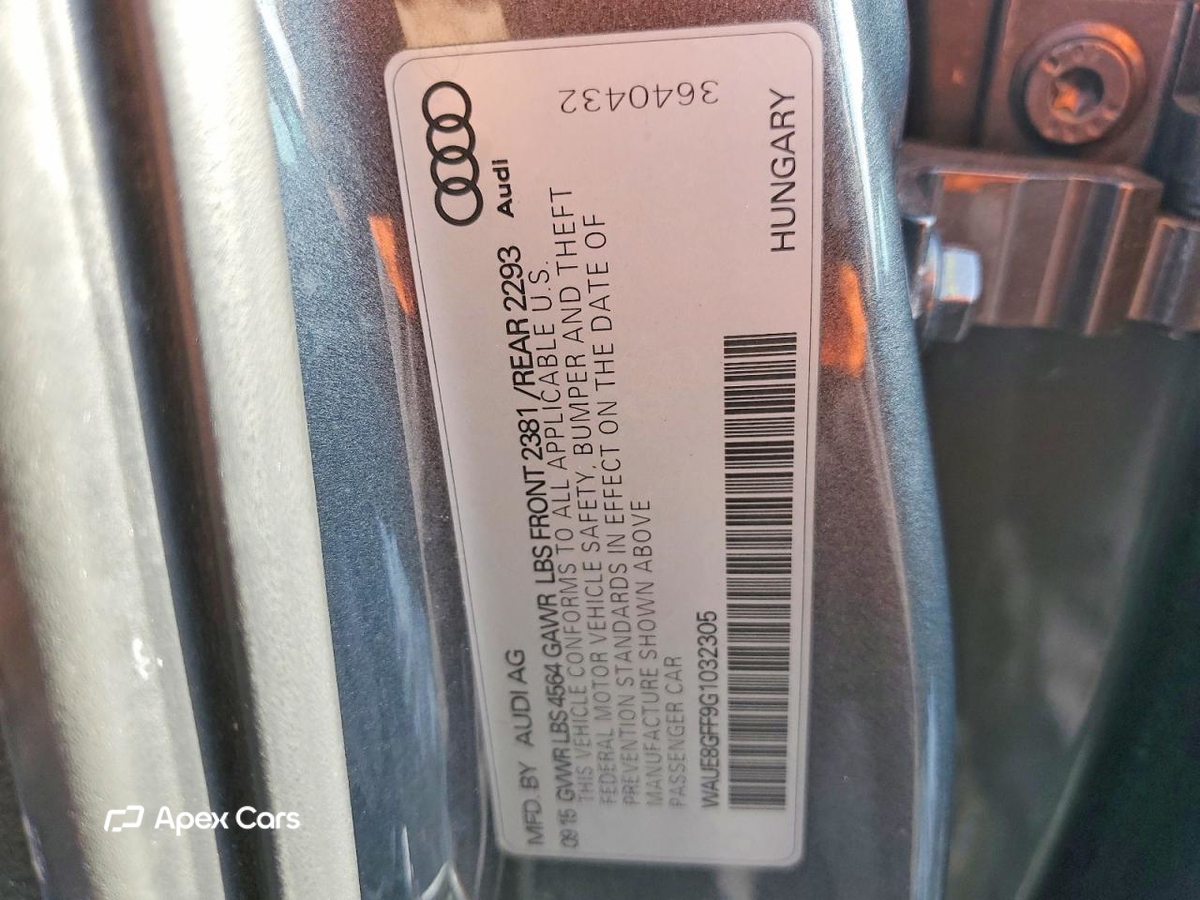 Audi A3 2016