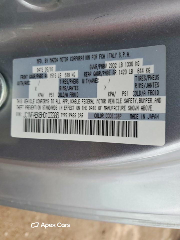 Fiat 124 Spider 2017