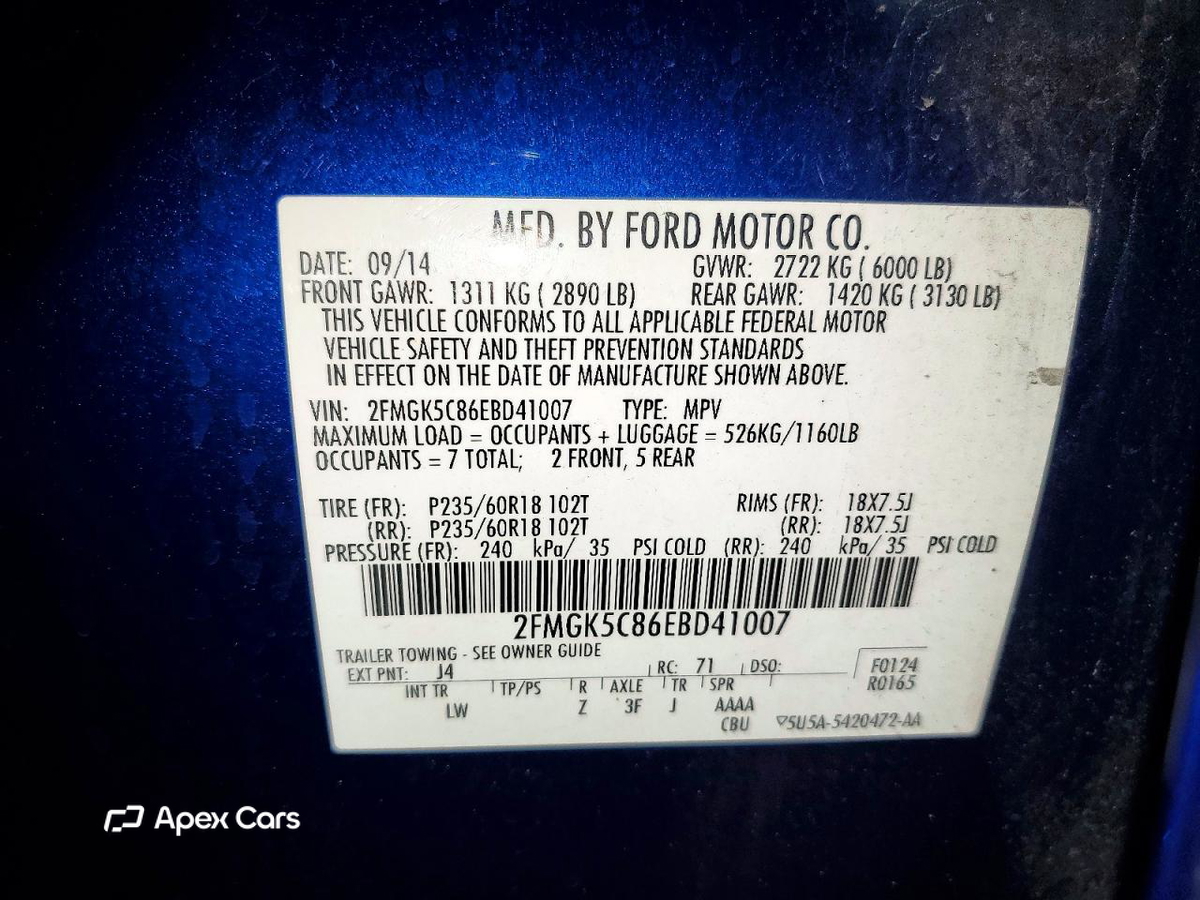 Ford Flex 2014