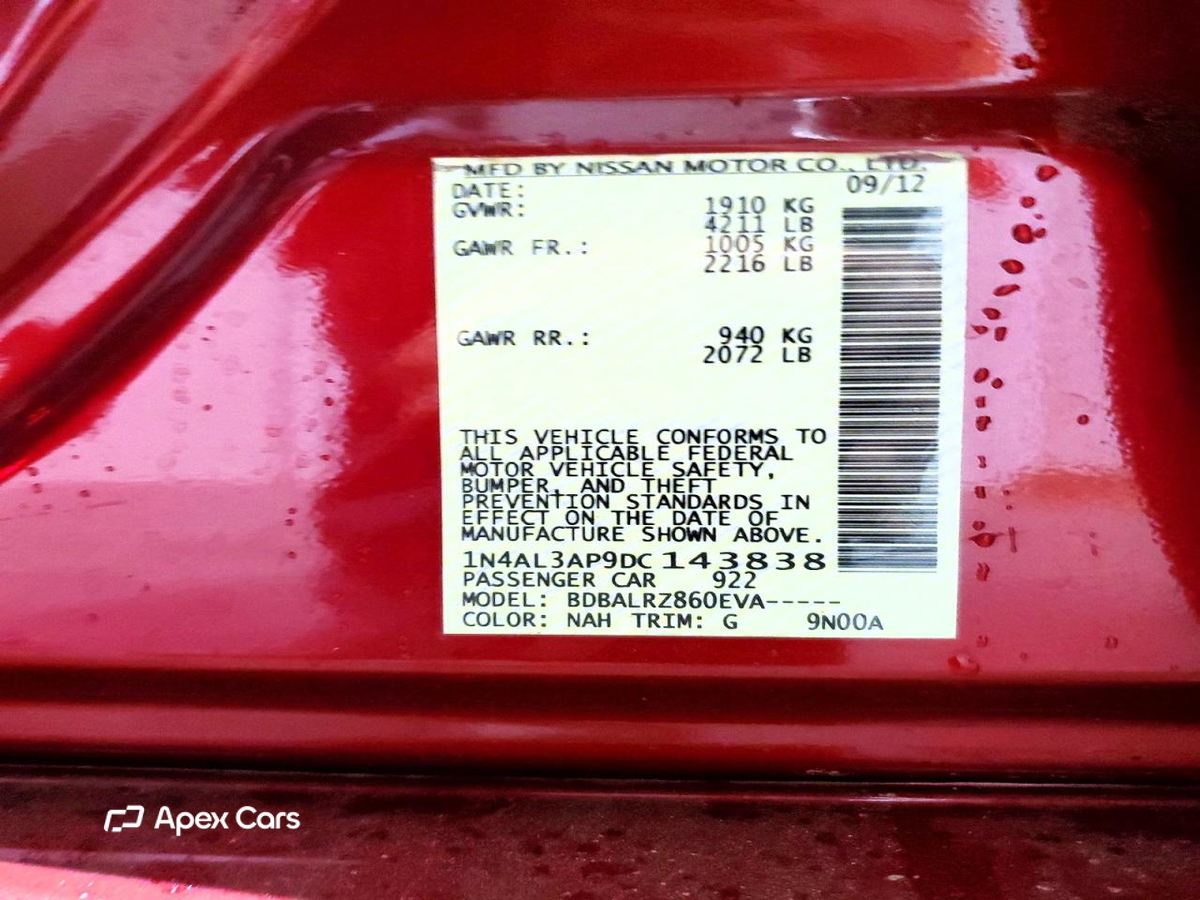 Nissan Altima 2013