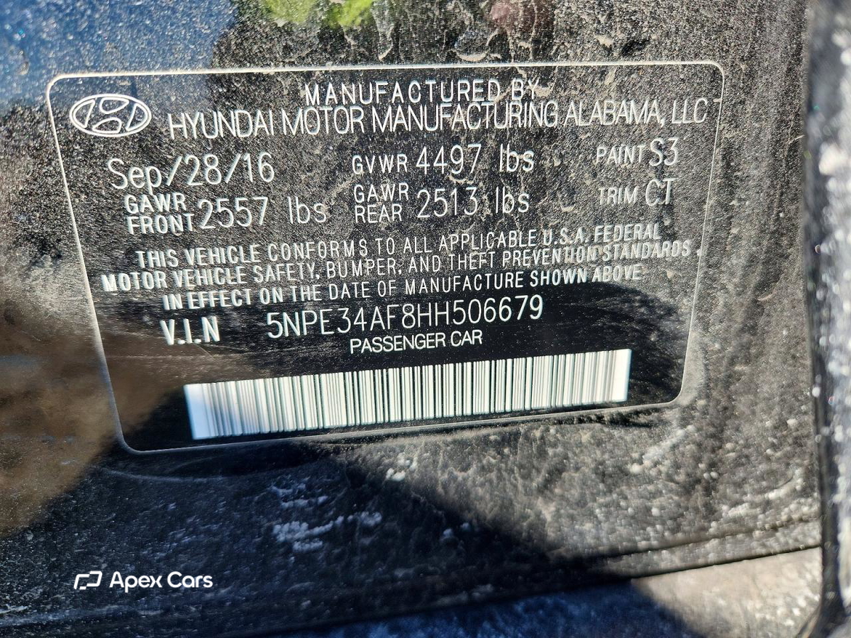 Hyundai Sonata 2017