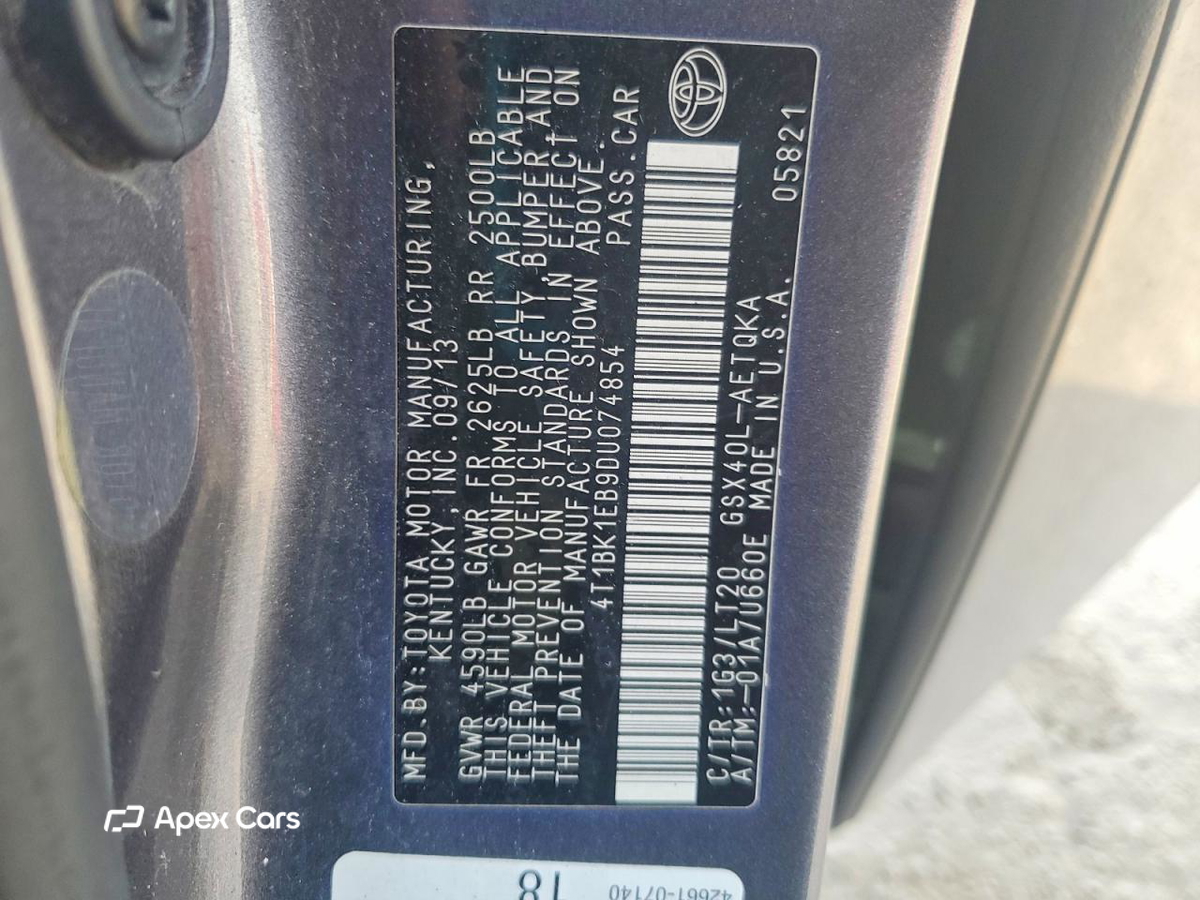 Toyota Avalon 2013