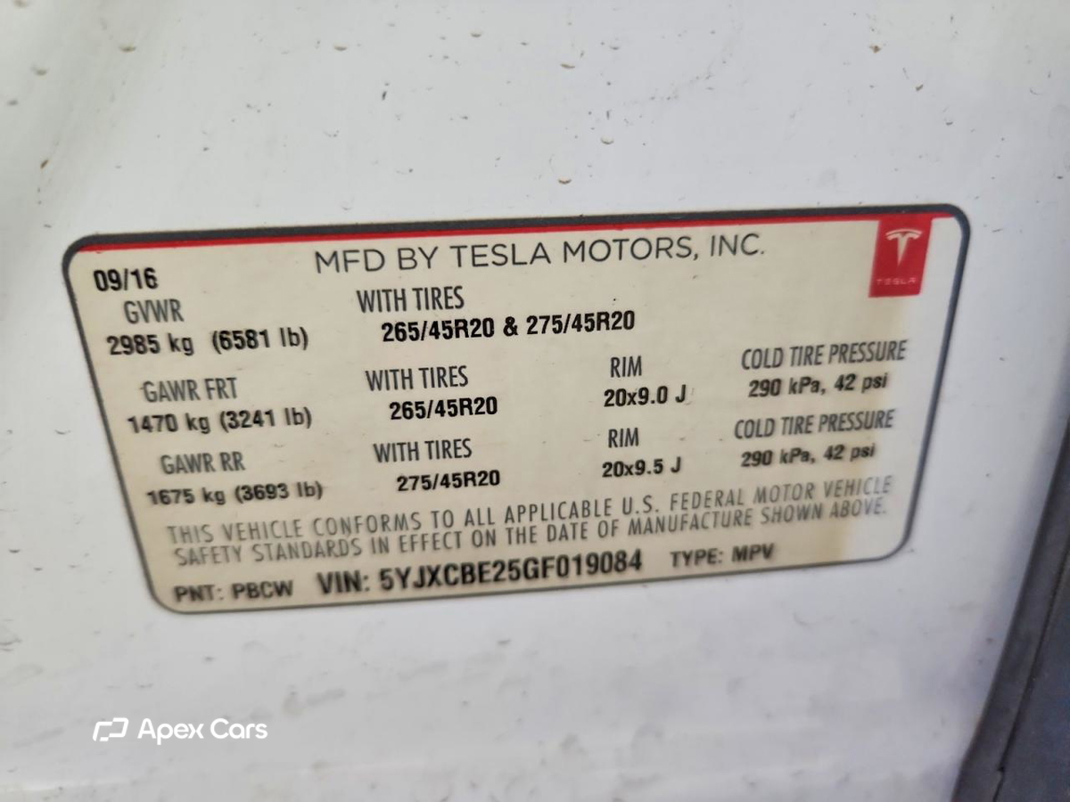 Tesla Model X 2016