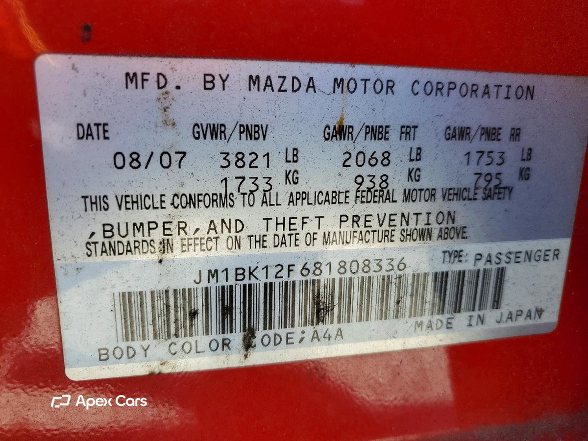 Mazda 3 2008