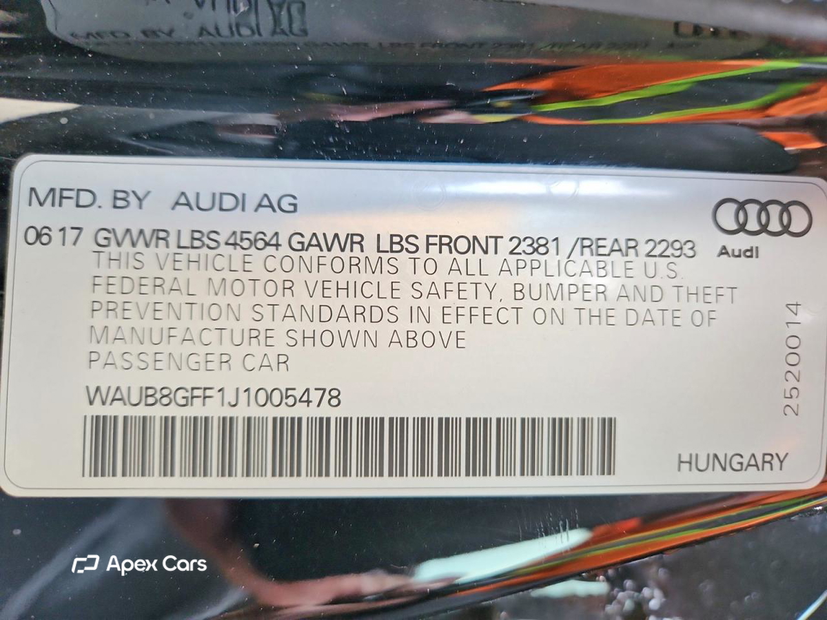 Audi A3 2018