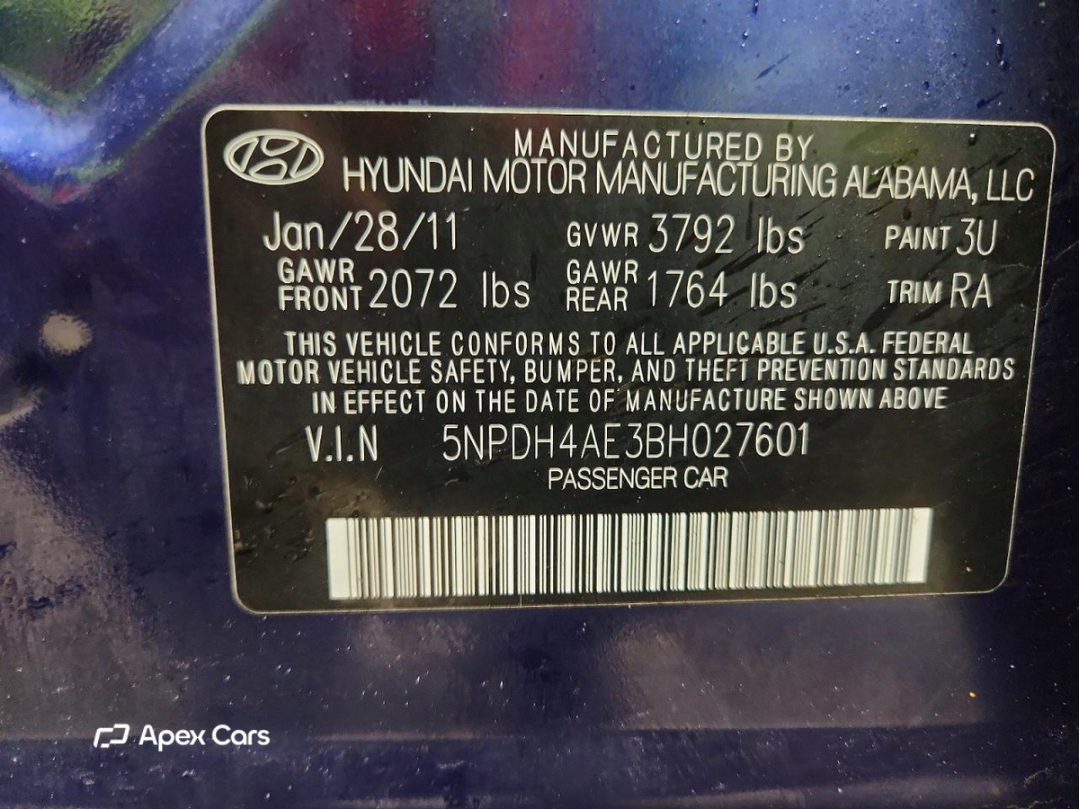 Hyundai Elantra 2011