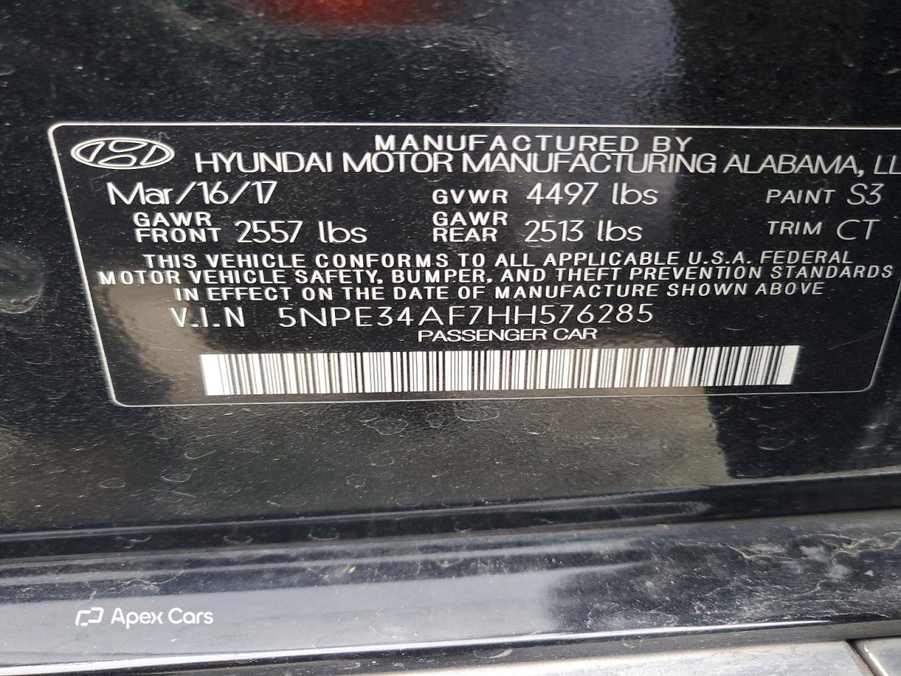 Hyundai Sonata 2017