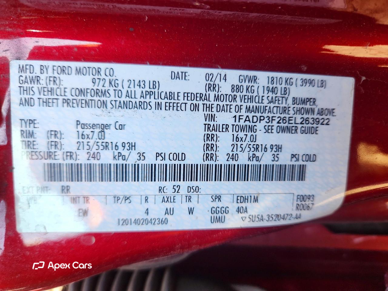 Ford Focus 2014