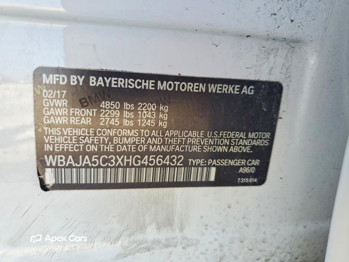 BMW Series 5 2017