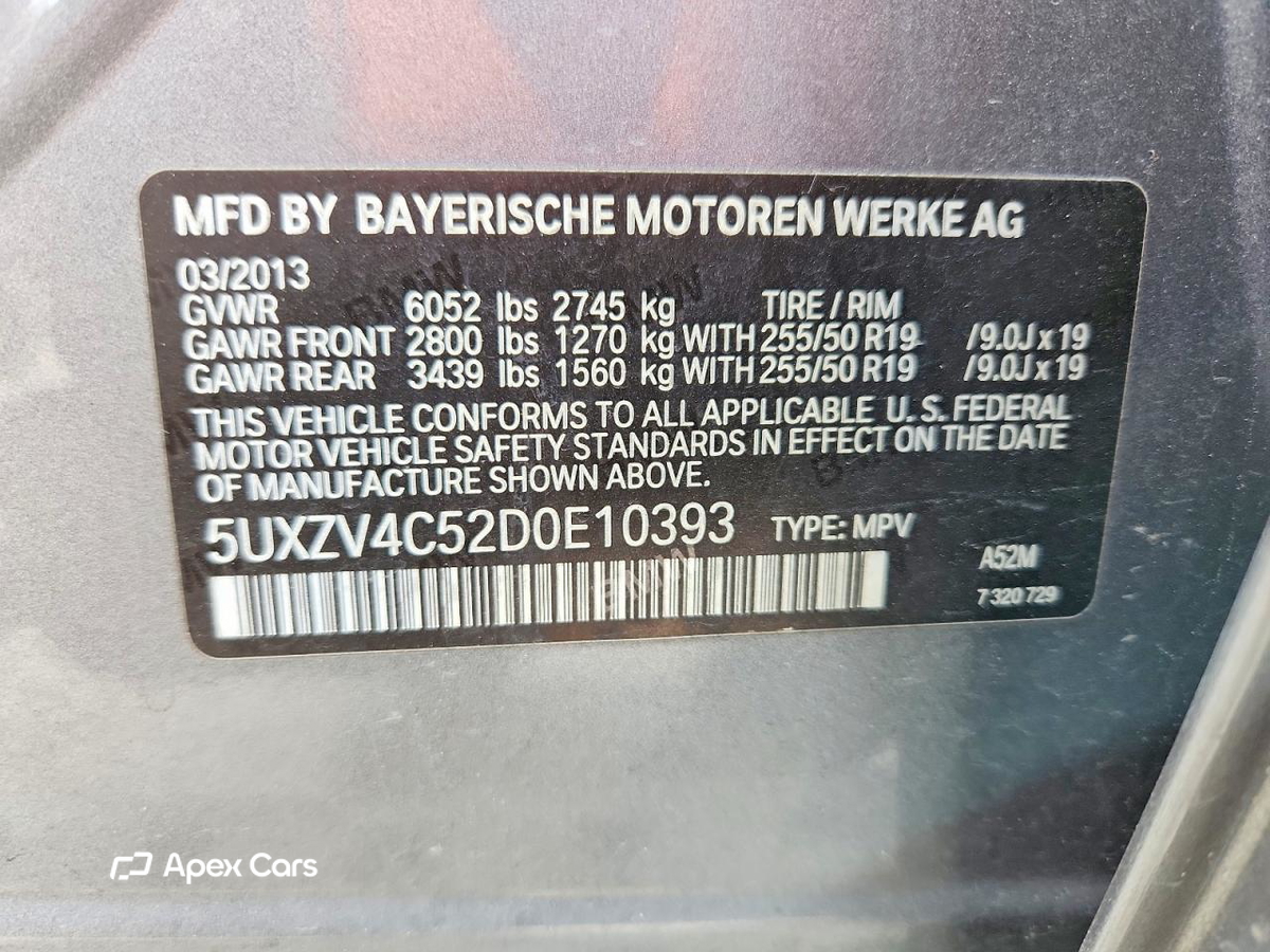BMW X5 2013