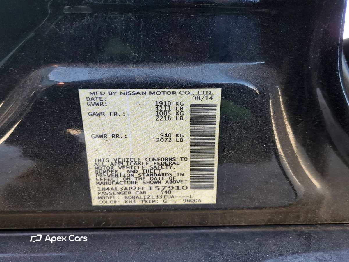 Nissan Altima 2015