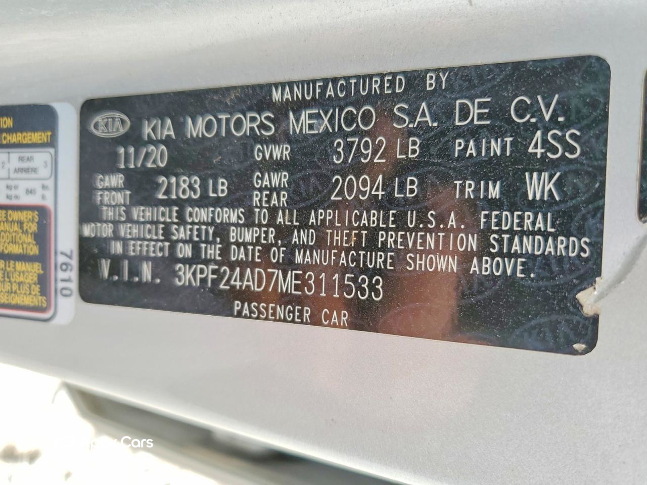 Kia Forte 2021