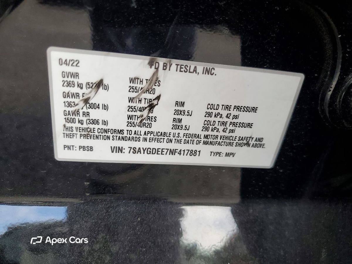 Tesla Model Y 2022