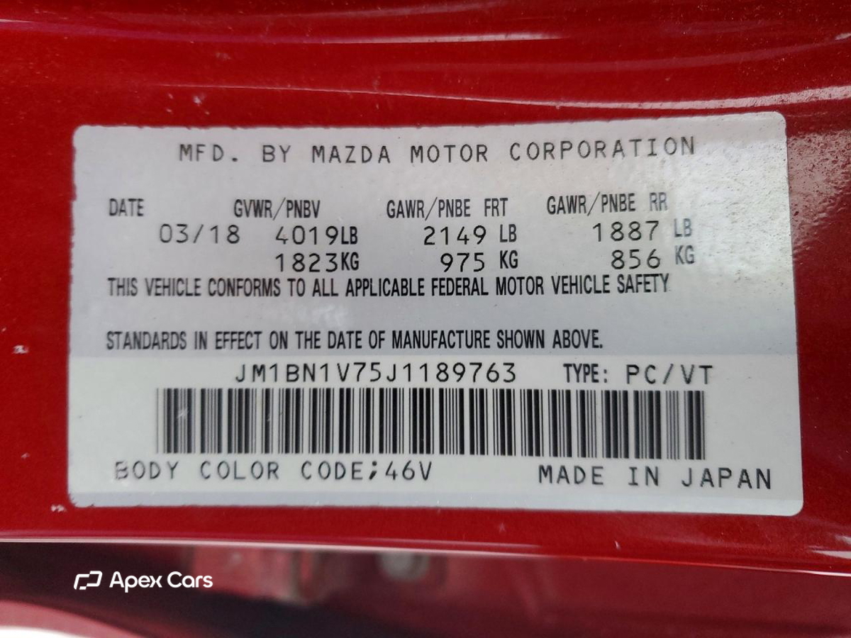 Mazda 3 2018