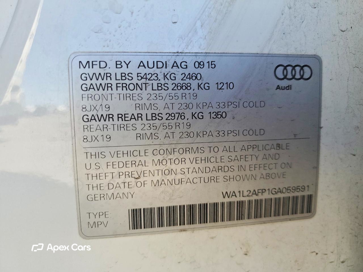 Audi Q5 2016