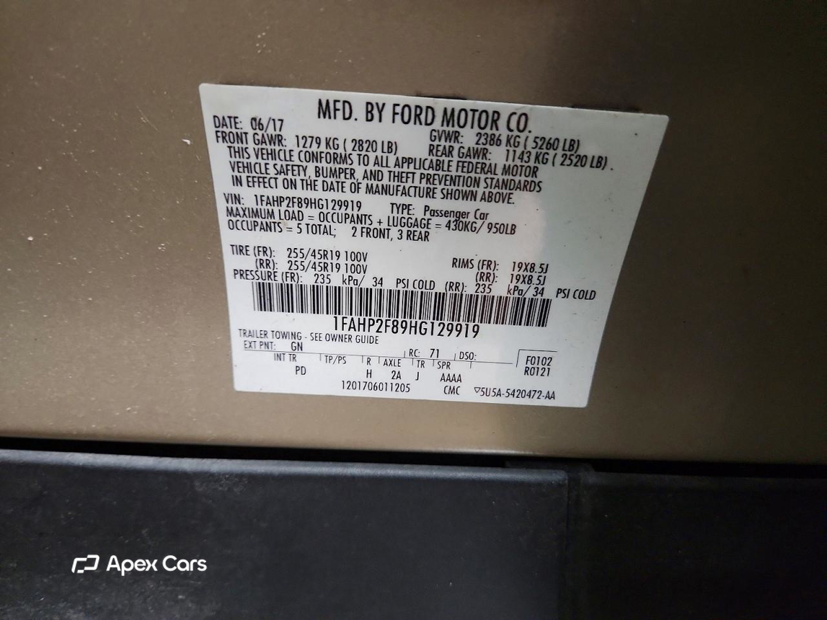 Ford Taurus 2017