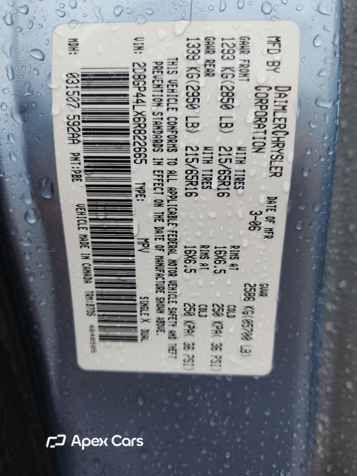 Dodge Caravan 2006