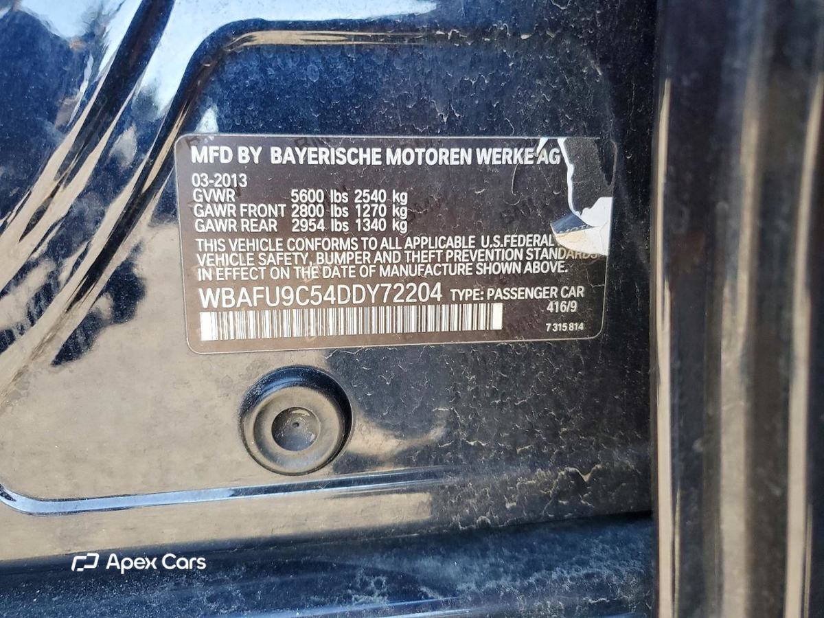 BMW Series 5 2013