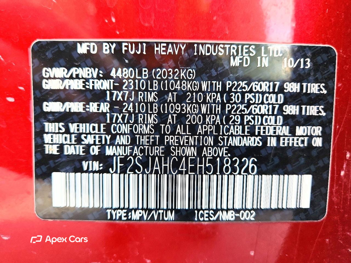 Subaru Forester 2014