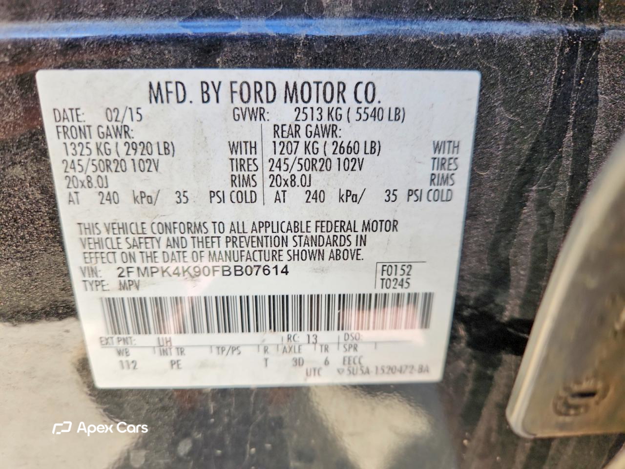 Ford Edge 2015