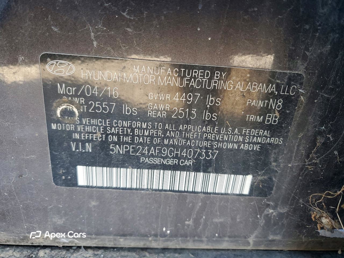 Hyundai Sonata 2016