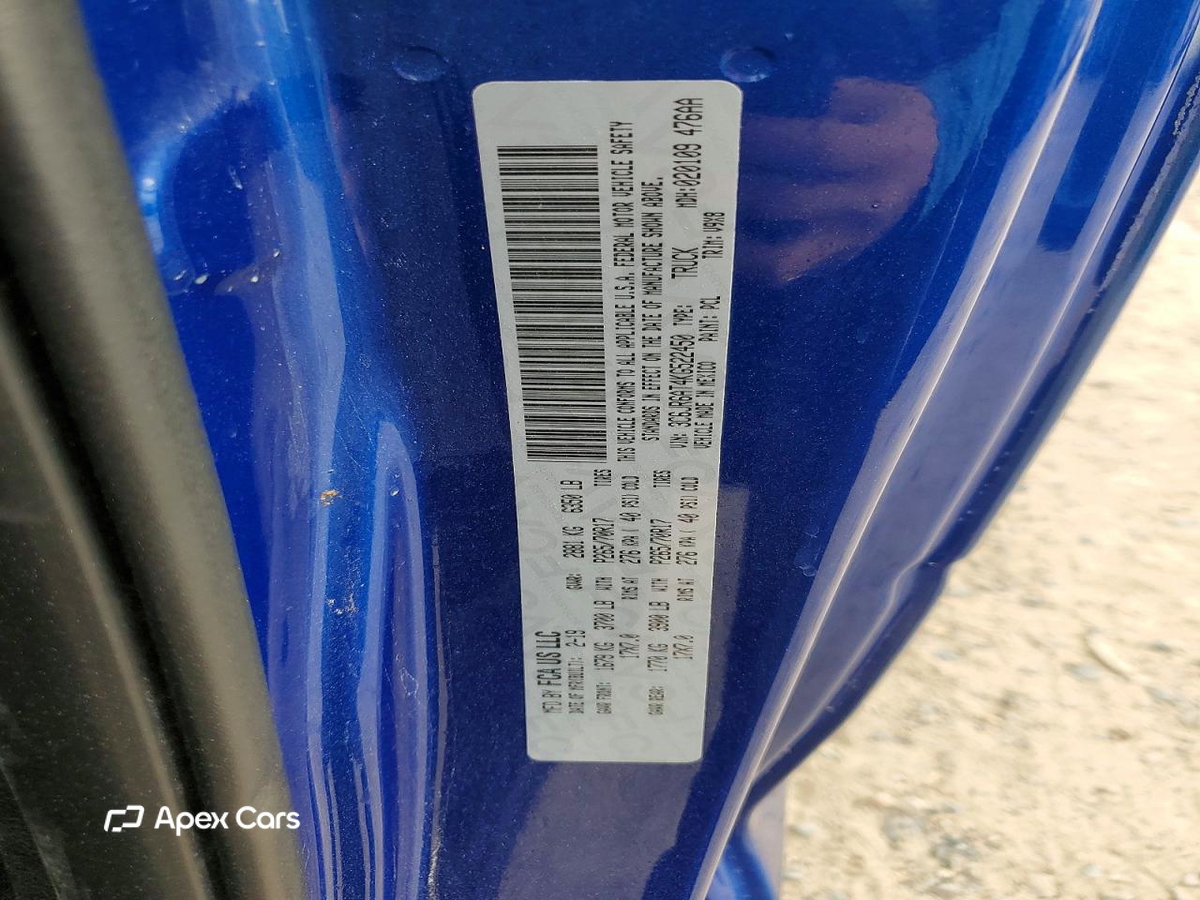 RAM 1500 2019