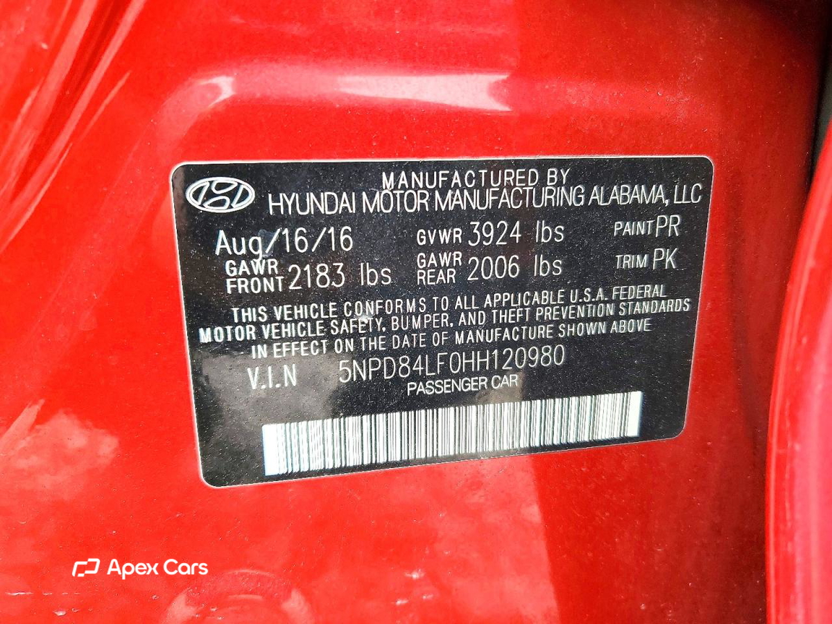 Hyundai Elantra 2017