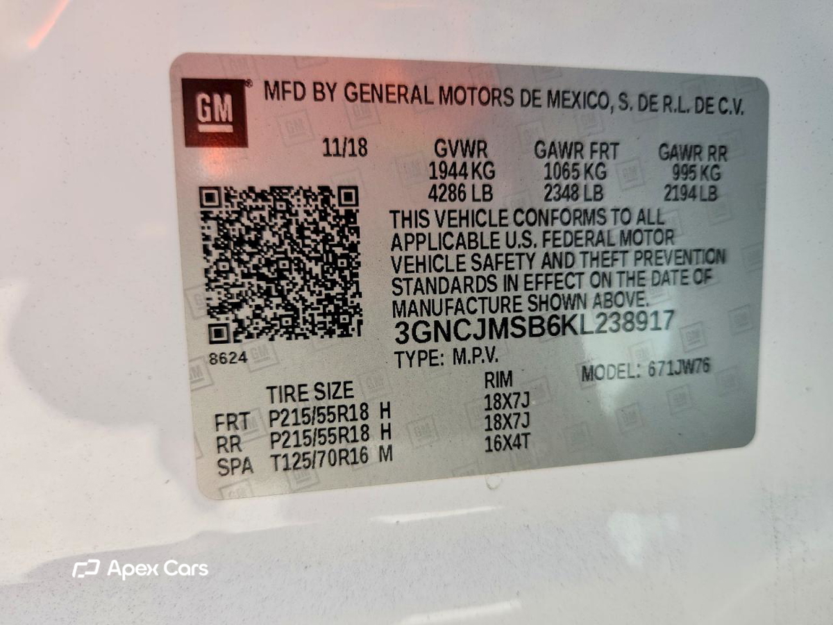 Chevrolet Trax 2019
