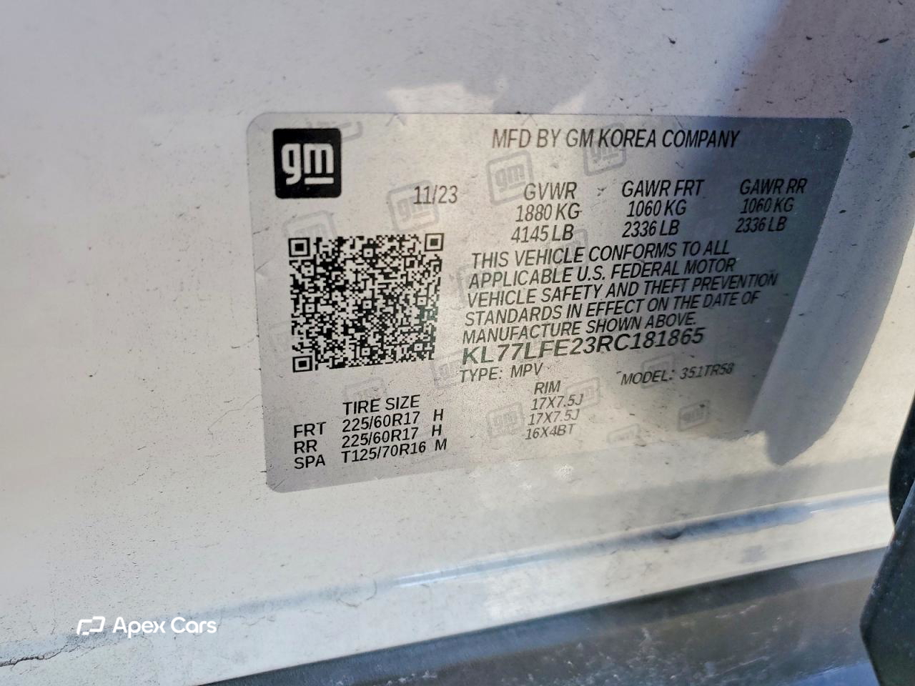 Chevrolet Trax 2024