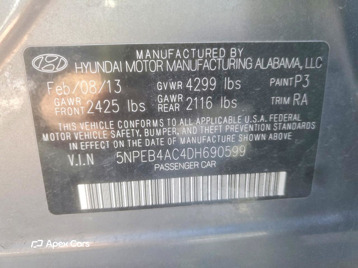 Hyundai Sonata 2013