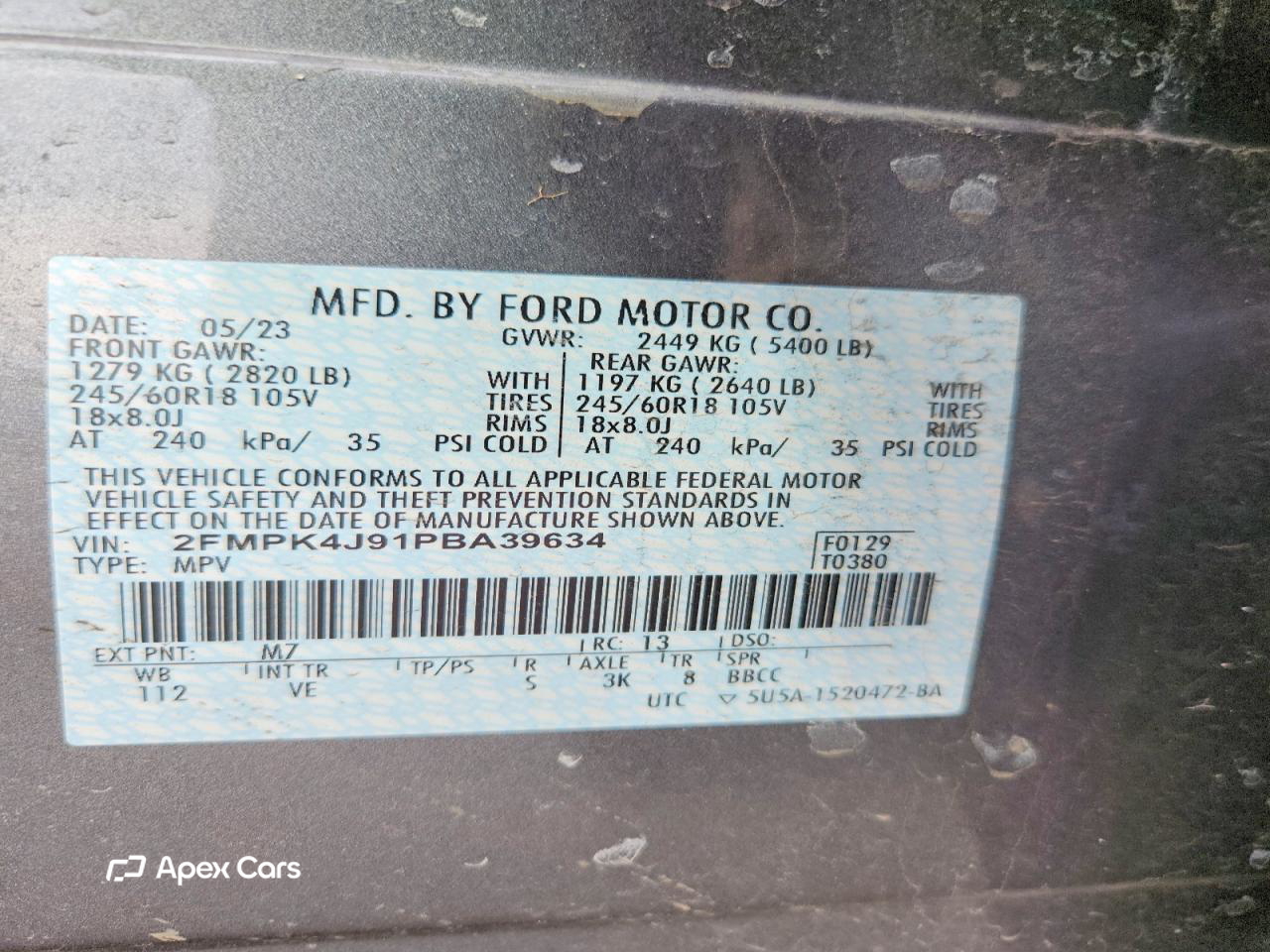 Ford Edge 2023
