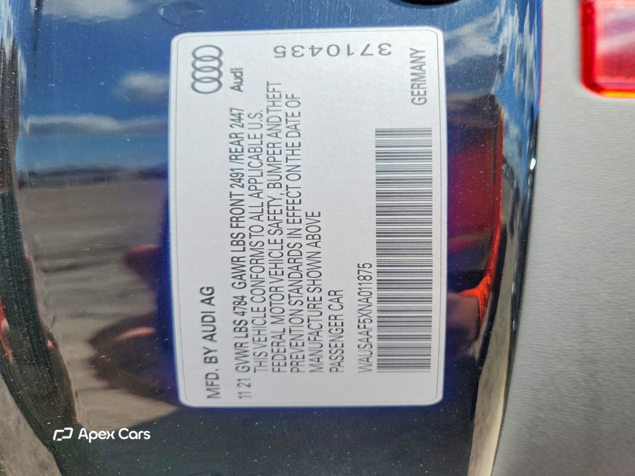 Audi A5 2022