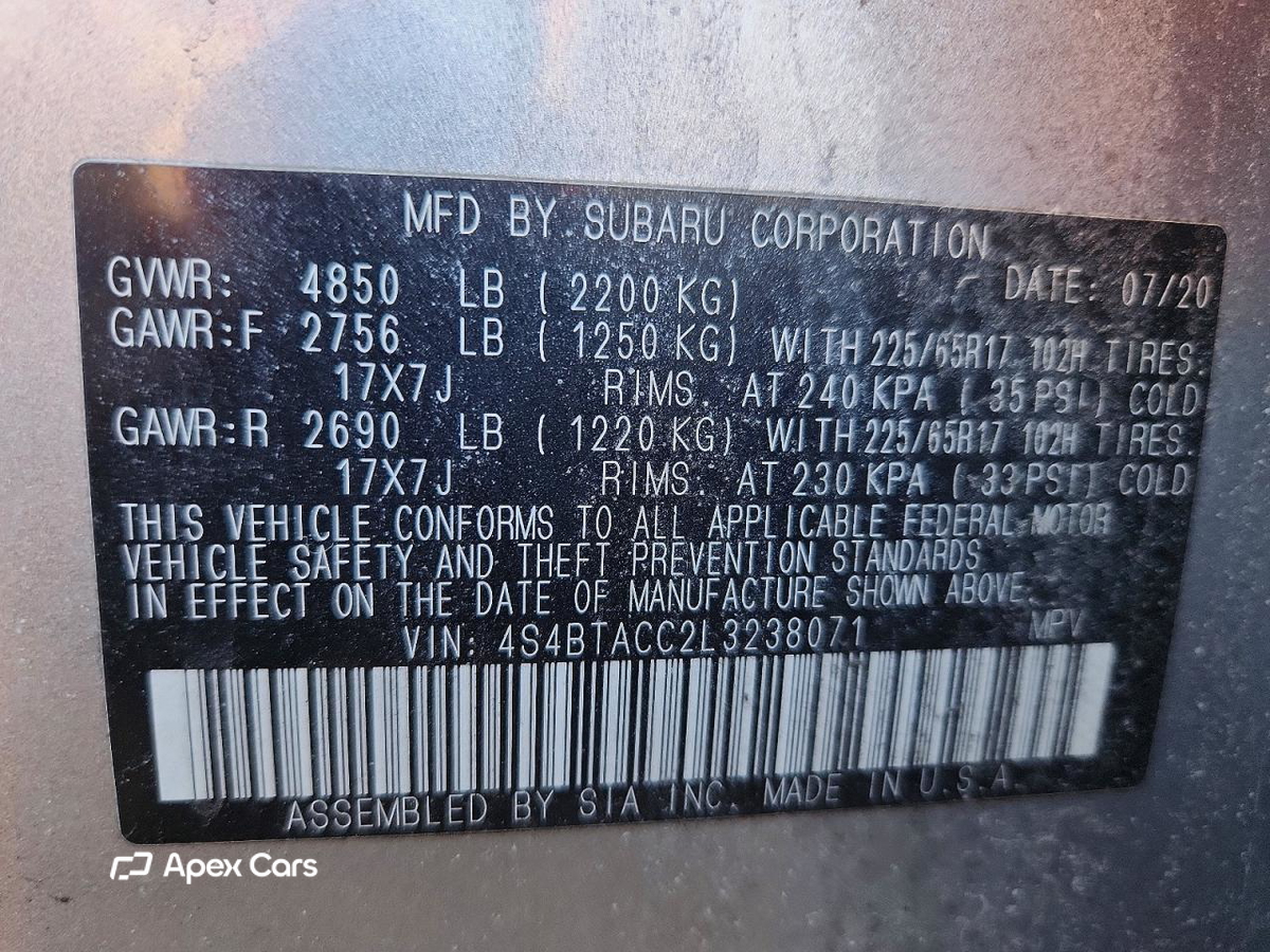 Subaru Outback 2020