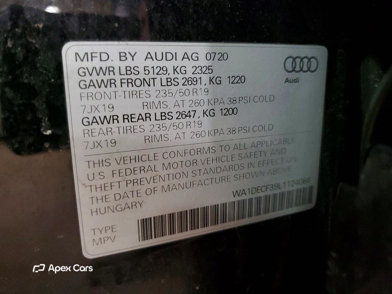 Audi Q3 2020