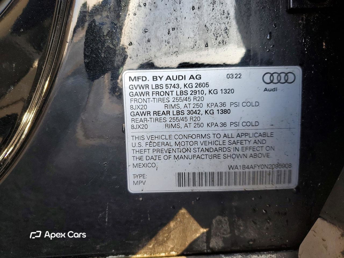 Audi SQ5 2022
