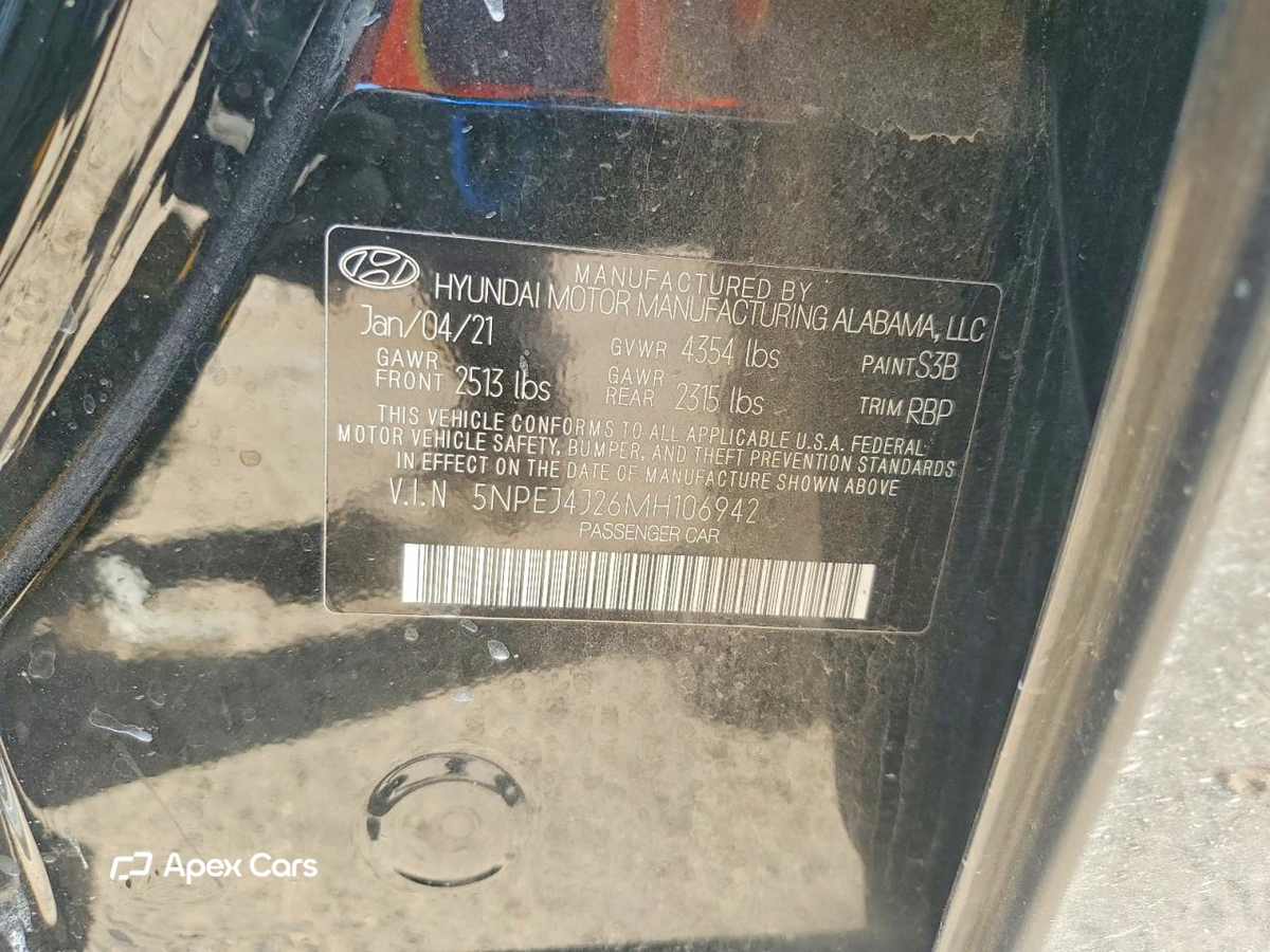 Hyundai Sonata 2021