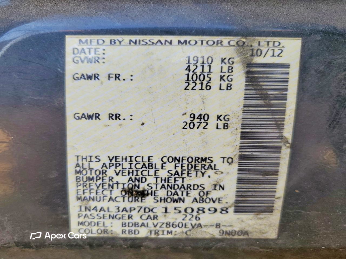 Nissan Altima 2013