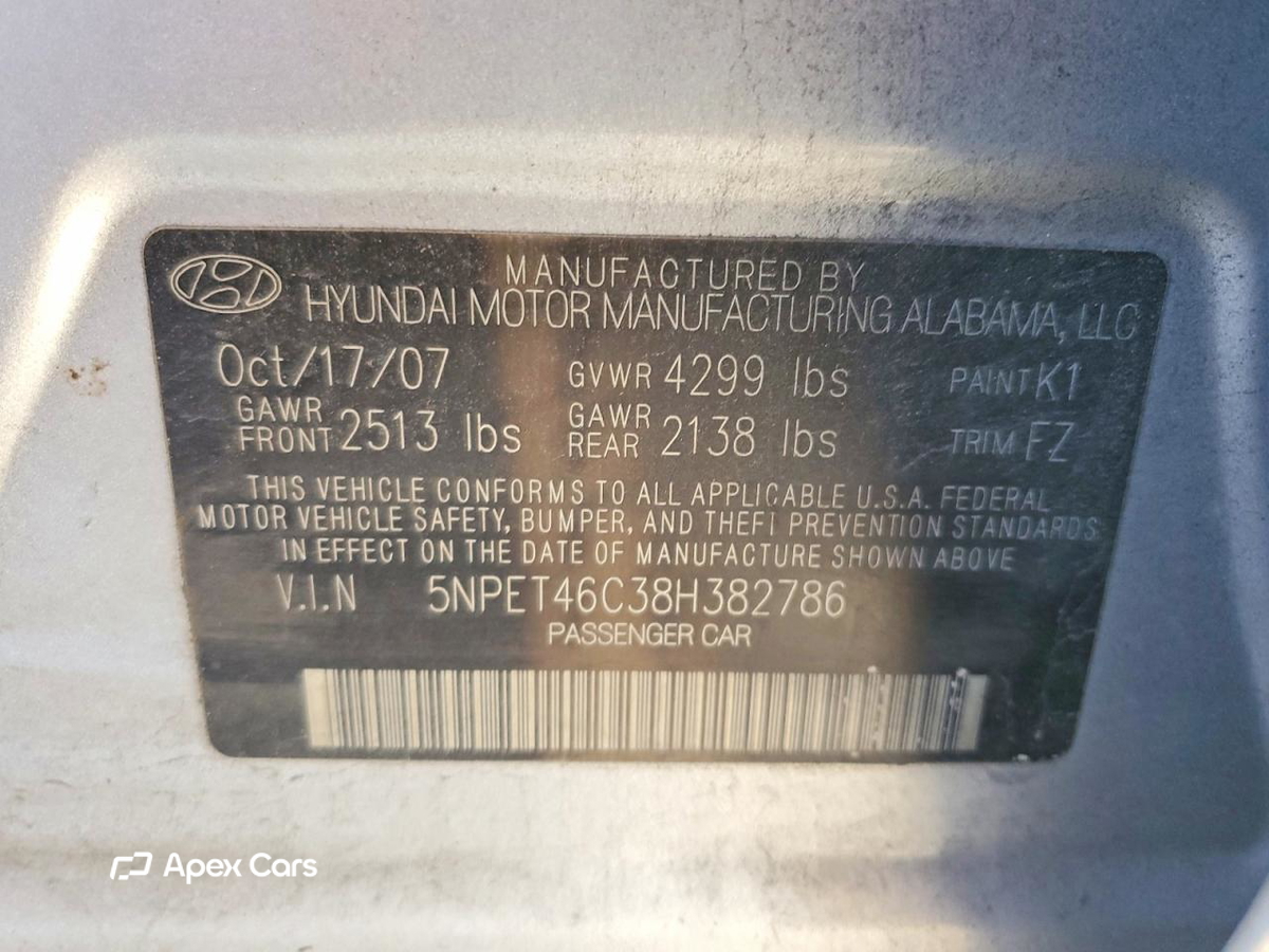 Hyundai Sonata 2008