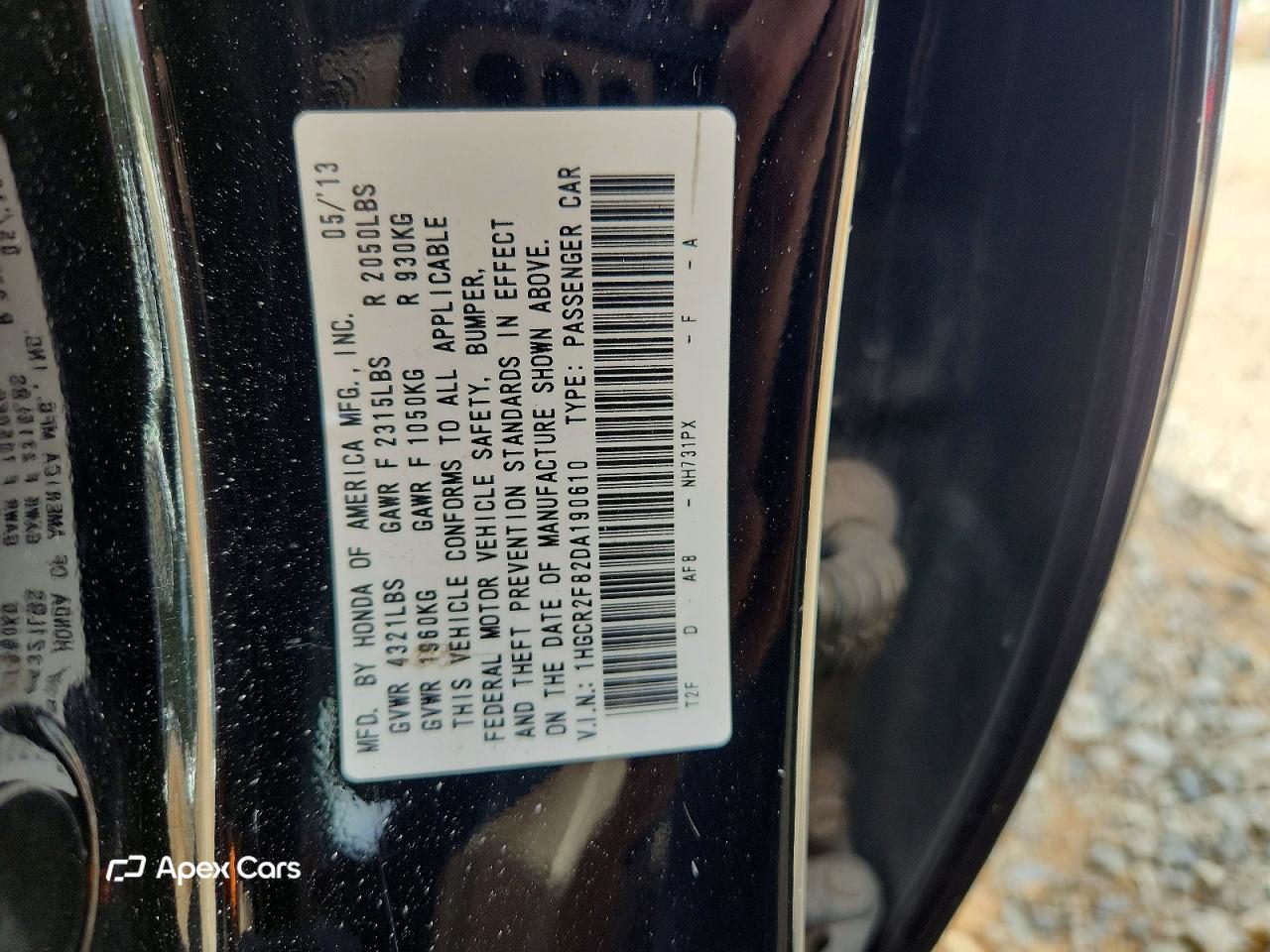 Honda Accord 2013