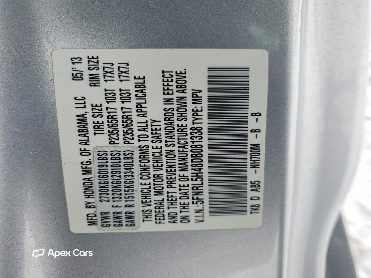 Honda Odyssey 2013