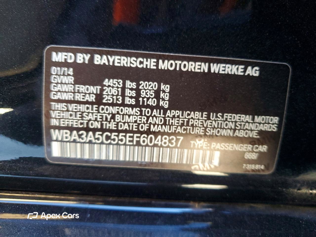 BMW Series 3 2014