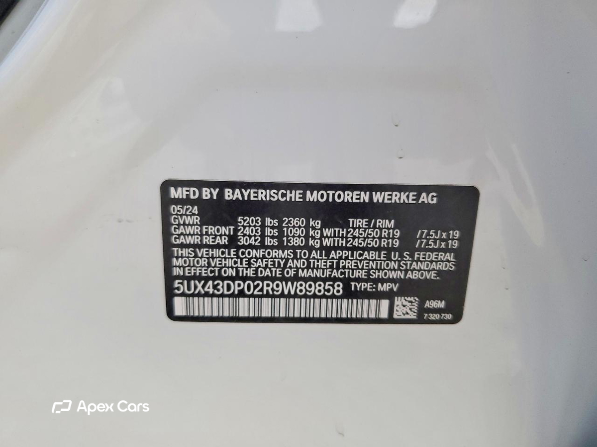 BMW X3 2024