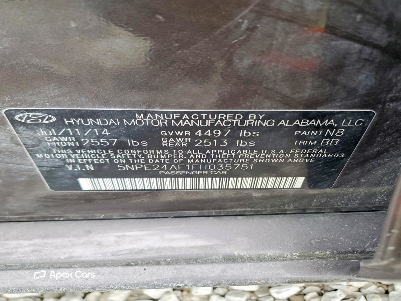 Hyundai Sonata 2015