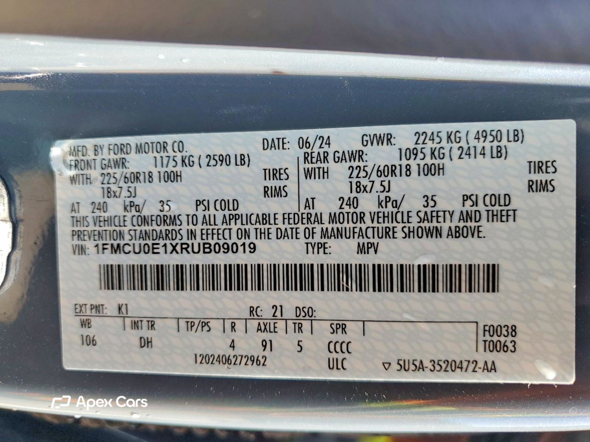 Ford Escape 2024