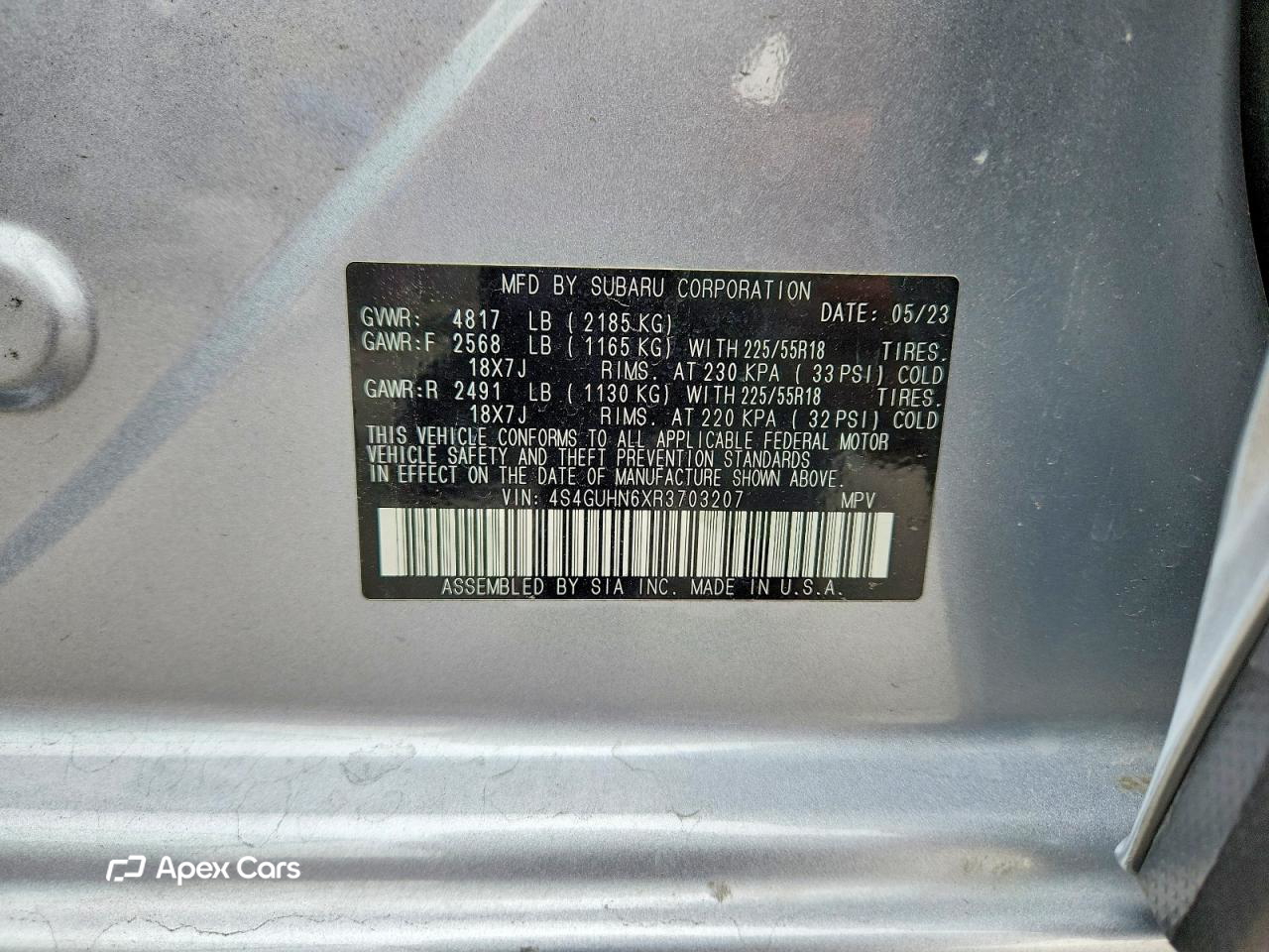 Subaru XV 2024