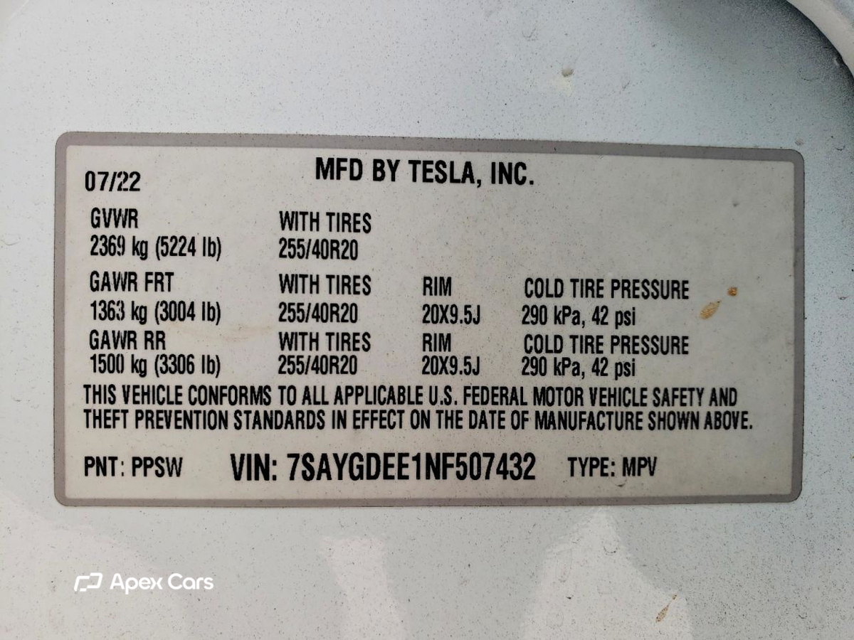 Tesla Model Y 2022