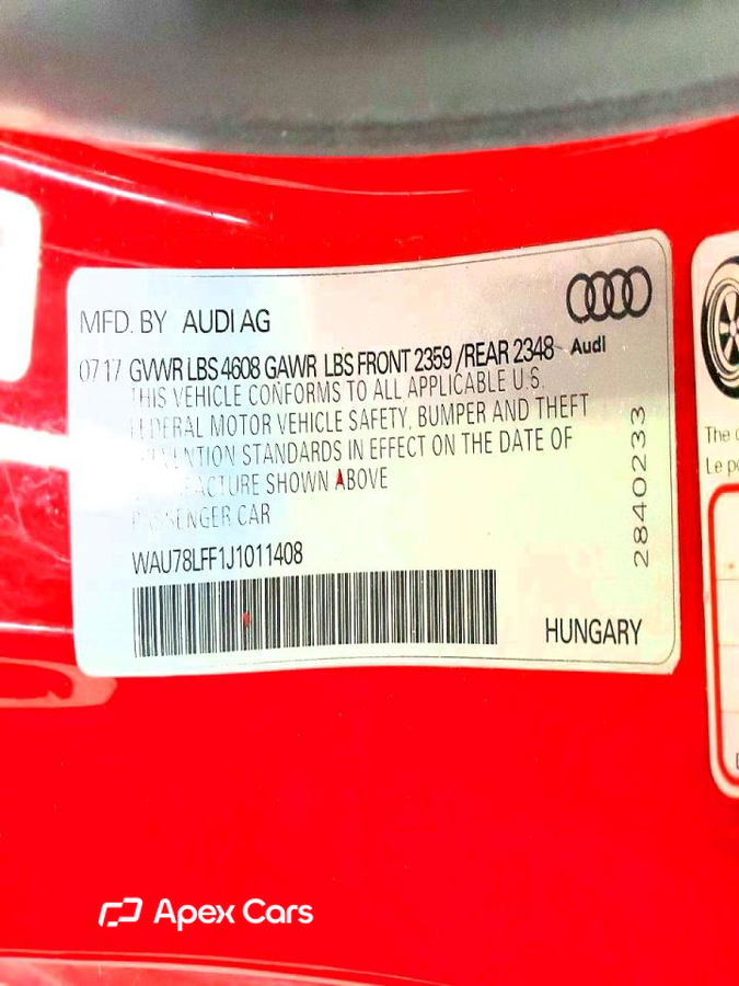 Audi A3 2018