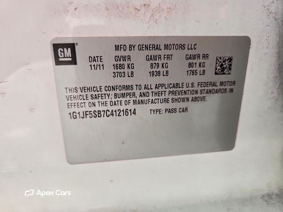 Chevrolet Sonic 2012