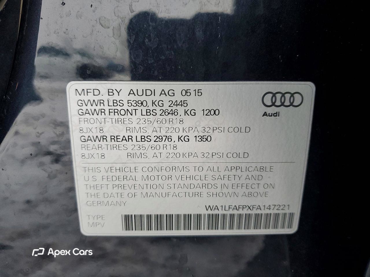 Audi Q5 2015