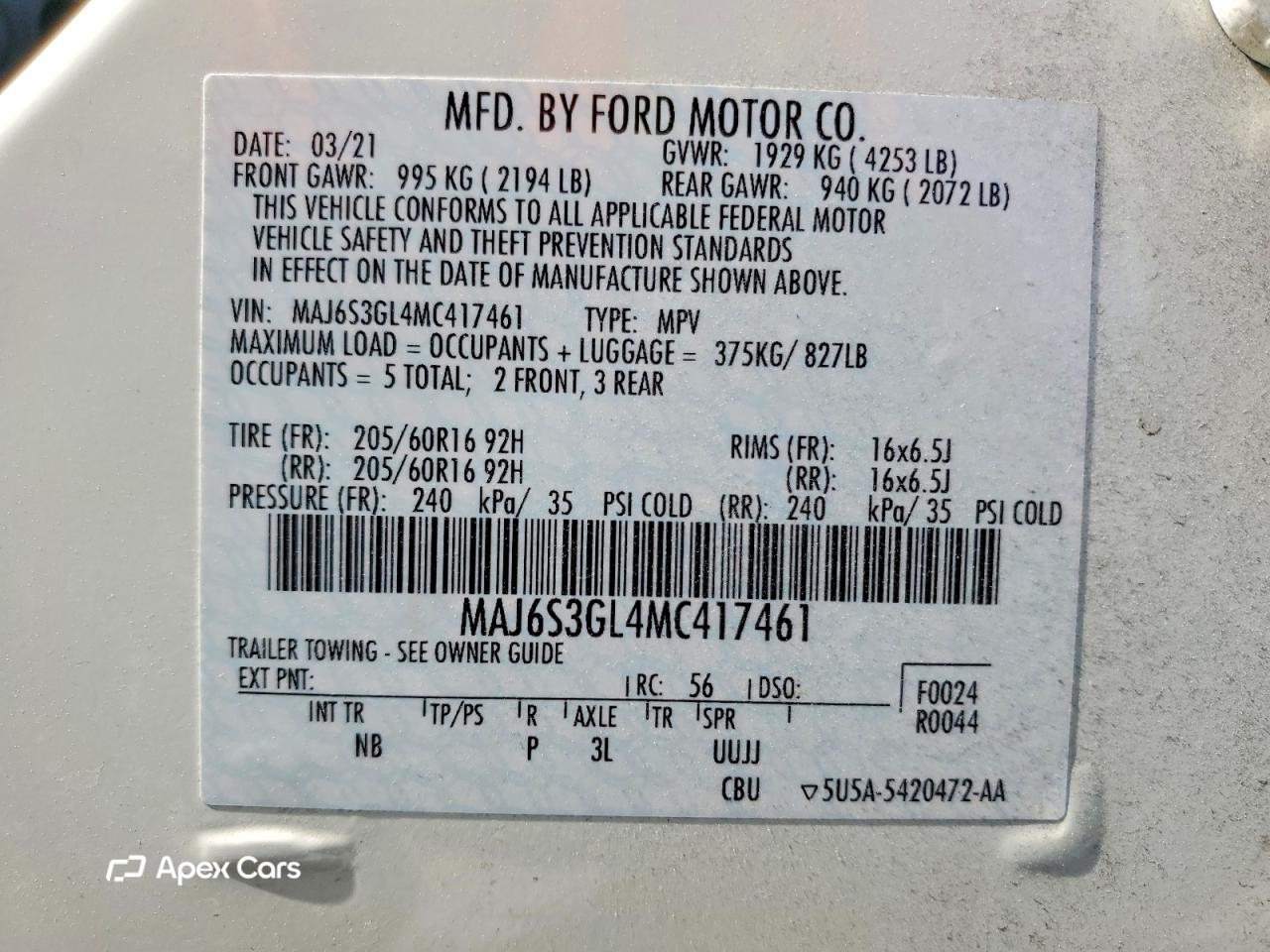 Ford EcoSport 2021